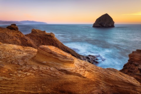 Rocky coastline