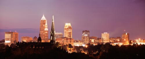 Cityscape at night