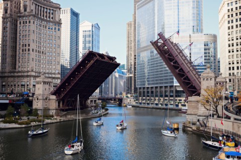 Michigan Avenue bridge
