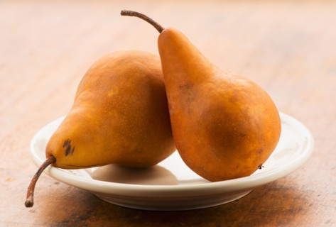 Bosc pear.