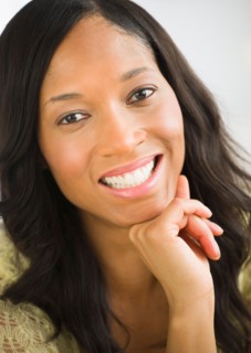 Portrait of mid adult woman.