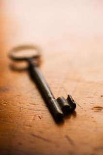 Antique key.