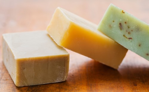 Colorful soaps.