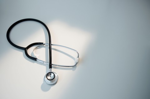 Studio shot of stethoscope