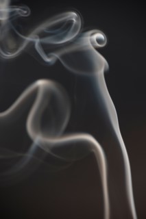 Studio Shot of smoke