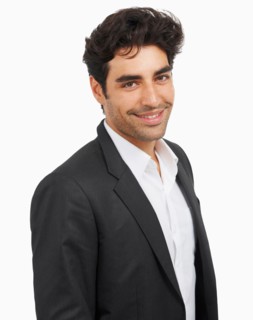 Studio portrait of stylish man