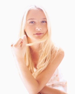 Portrait of teen (16-17) girl
