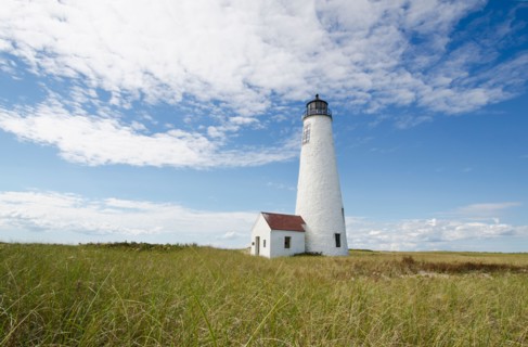 View of Great Point lighthouse