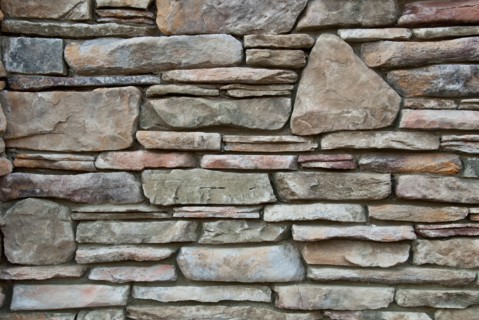 Close-up of stone wall