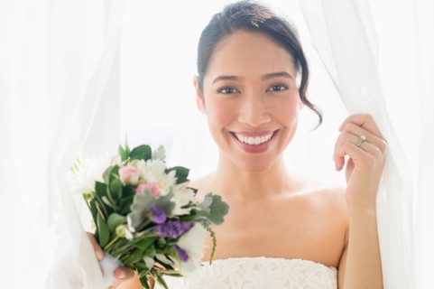 Portrait of bride.