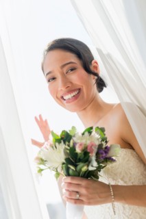 Portrait of bride.