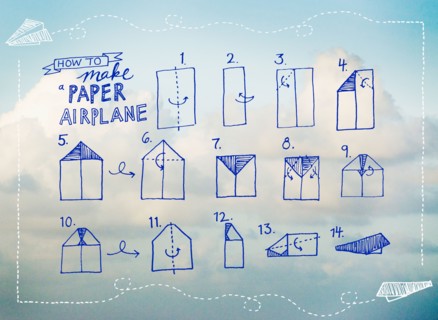 Paperplane instruction