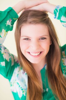 Portrait of smiling woman