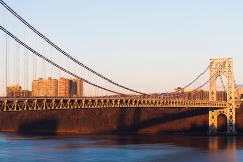 View of George Washington bridge