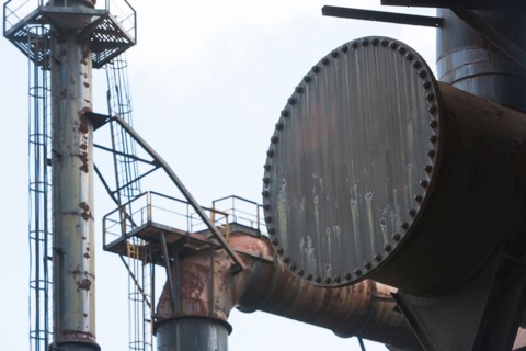 Historical industrial mill