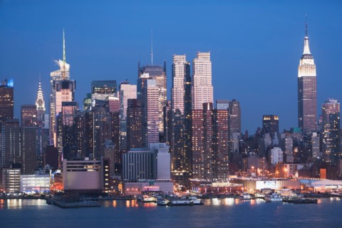 View of city