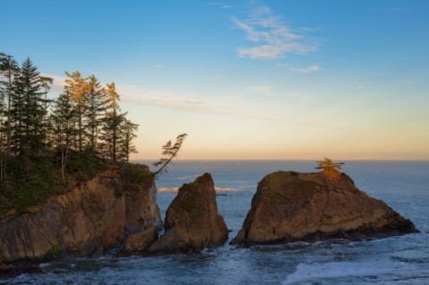 Coos County, Sea stacks