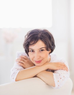 Portrait of young woman