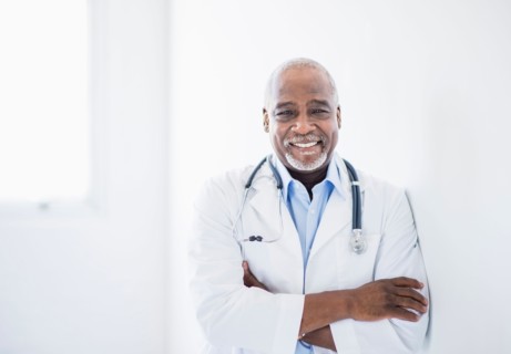 Portrait of doctor with arms crossed