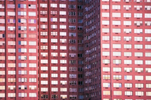 View of apartment building