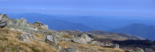 View over park from highest peak