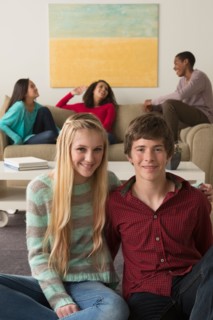 Group of teenagers (12-13,14-15,16-17)