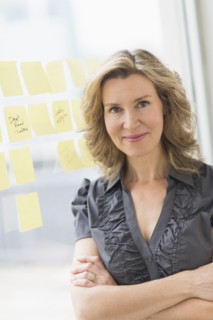 Portrait of business woman.
