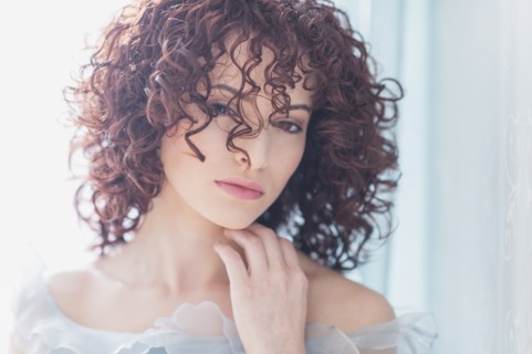 Portrait of beautiful woman.