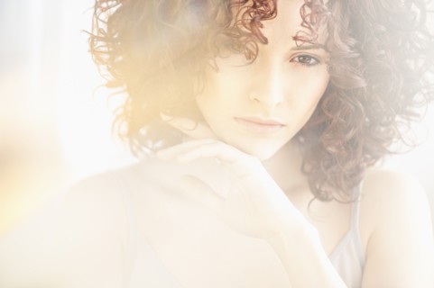 Portrait of beautiful woman.