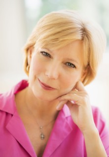 Portrait of woman smiling.
Photo : Daniel Grill