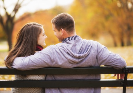 Rear view of couple in Central Park. USA, New York State, New York City.
Photo : Daniel Grill