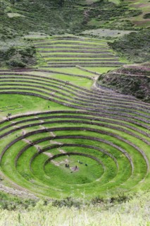Incan ruins. Peru, Cuzco, Moray.
Photo : Henryk Sadura