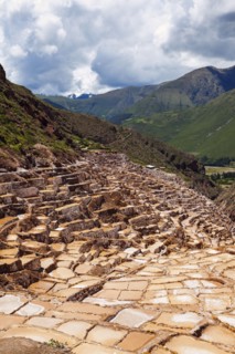 Maras, Salt pools. Peru, Cuzco, Maras.
Photo : Henryk Sadura