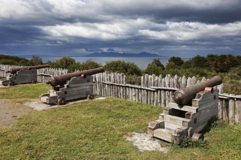 Fort Bulnes. Chile, Magallanes and Antartica, Fort Bulnes.
Photo : Henryk Sadura