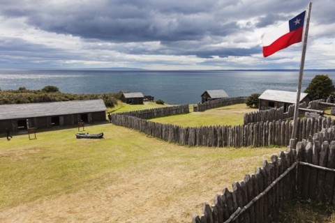 Fort Bulnes. Chile, Magallanes and Antartica, Fort Bulnes.
Photo : Henryk Sadura