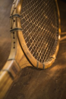 Old racquet.