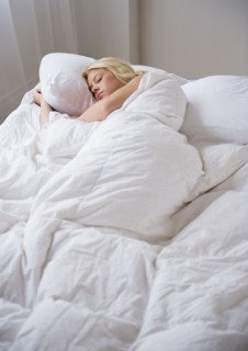 Young woman sleeping.
Photo : Jamie Grill