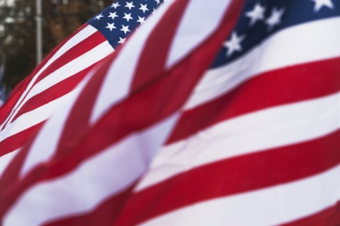 American flag.
Photo : ALAN SCHEIN