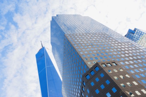 Office buildings. New York City, USA.
Photo : ALAN SCHEIN