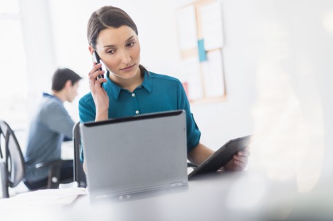 People working in office.