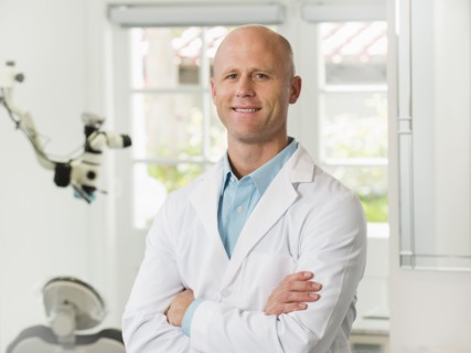 Portrait of dentist.