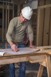 Businessman wearing cowboy hat