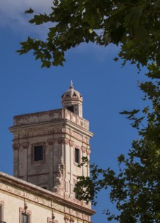 Watchtower exterior. Cadiz, Spain.