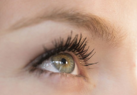 Close-up of woman's eye.