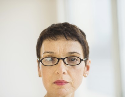 Portrait of senior woman.