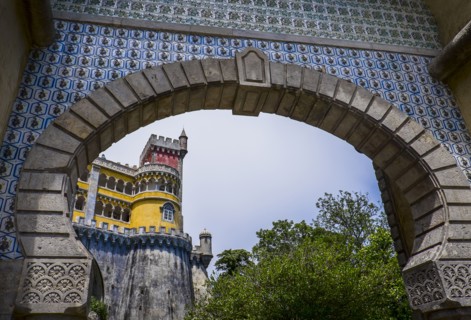 Palace of Sintra. Sintra, Portugal.