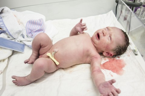 Newborn girl
