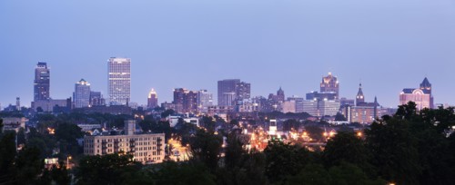Panorama of city