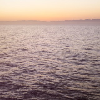 Seascape at sunrise.