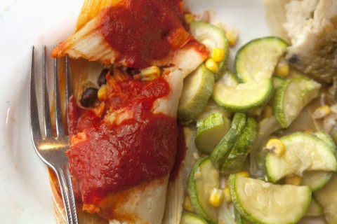 Close-up of food on plate